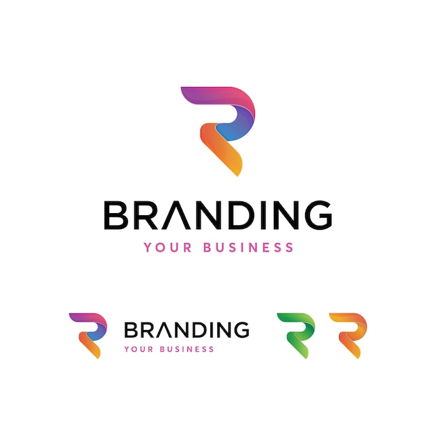 Download Free Letter R Logo Template Premium Vector Use our free logo maker to create a logo and build your brand. Put your logo on business cards, promotional products, or your website for brand visibility.