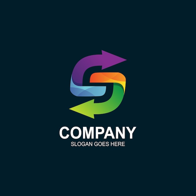 Premium Vector Letter S Arrow Logo