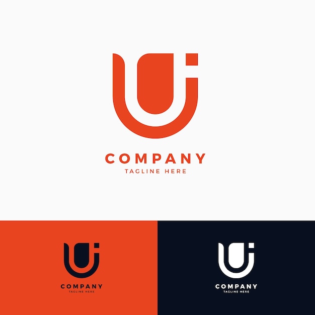 Download Free Letter U I Logo Design Template Premium Vector Use our free logo maker to create a logo and build your brand. Put your logo on business cards, promotional products, or your website for brand visibility.