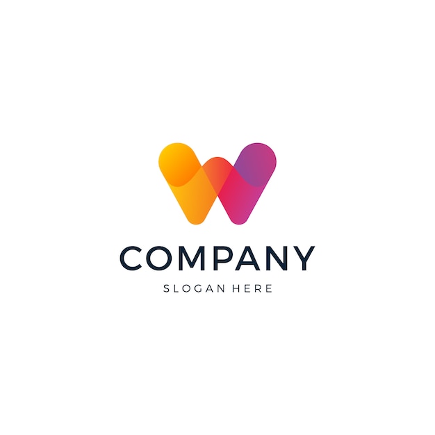 Download Free Letter W Logo Design Premium Vector Use our free logo maker to create a logo and build your brand. Put your logo on business cards, promotional products, or your website for brand visibility.