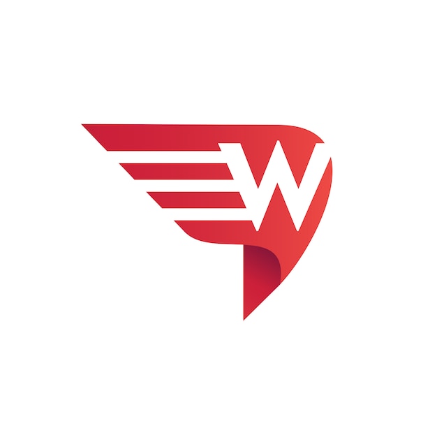 Download Free Letter W Wing Logo Vector Premium Vector Use our free logo maker to create a logo and build your brand. Put your logo on business cards, promotional products, or your website for brand visibility.