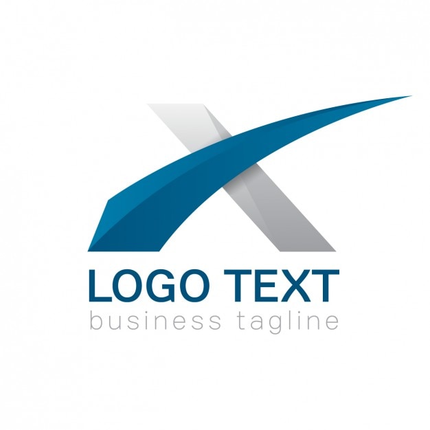 Download Free Letter X Logo Blue And Gray Colors Free Vector Use our free logo maker to create a logo and build your brand. Put your logo on business cards, promotional products, or your website for brand visibility.