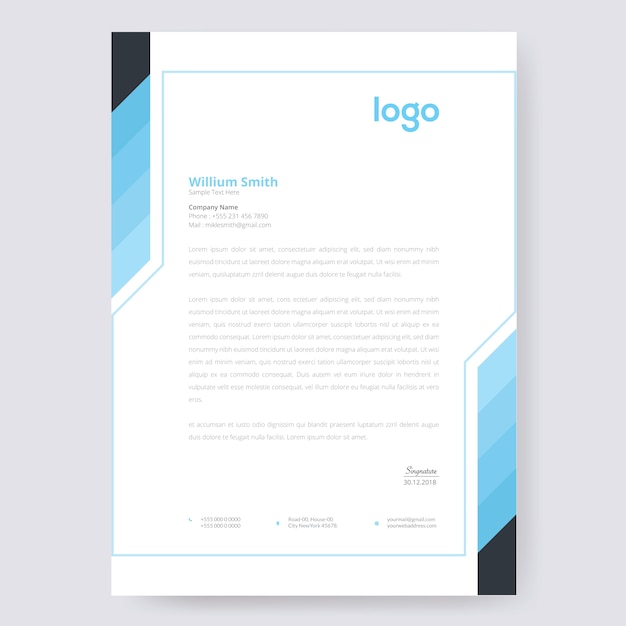 Download Free Corporate Letter Head Free Vectors Stock Photos Psd Use our free logo maker to create a logo and build your brand. Put your logo on business cards, promotional products, or your website for brand visibility.