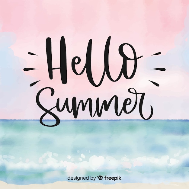 Hello summer картинки