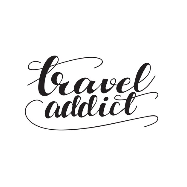 travel addict word