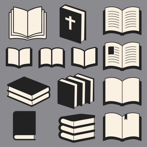 Download Library Book Collection Vector | Free Download