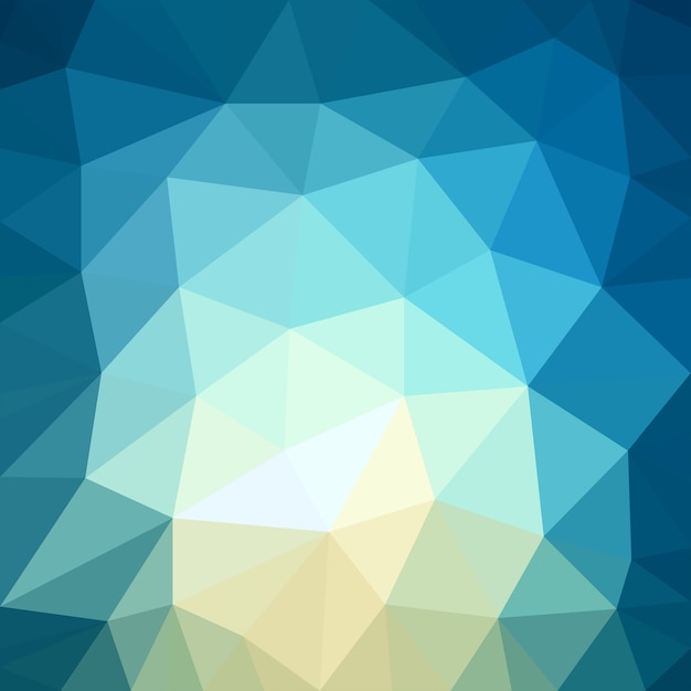 Light Blue Low Poly Triangular Shape Abstract Background Pattern