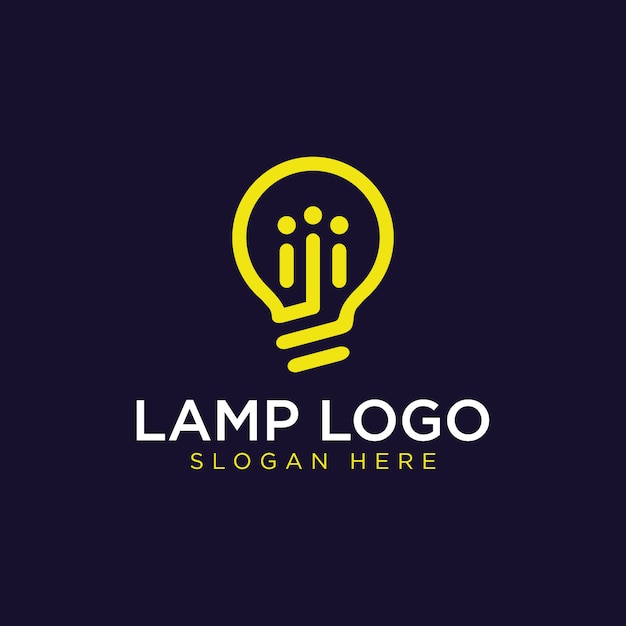 Premium Vector Light Bulb Lamp Simple And Modern Idea Creative Innovation Energy Logo Design Inspiration