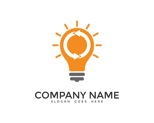 Download Free Light Bulb Logo Design Premium Vector Use our free logo maker to create a logo and build your brand. Put your logo on business cards, promotional products, or your website for brand visibility.