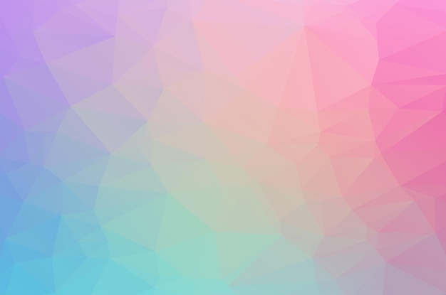 Premium Vector | Light colorful polygonal crystal background multicolor ...