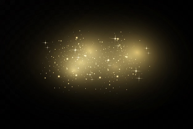 Premium Vector | Light effect . dust effect. dust particles flicker