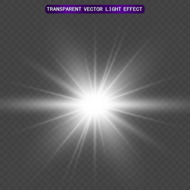 Premium Vector | Light flare special effect. illustration