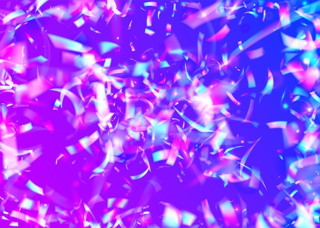 ライトグレア ブライトフォイル ディスコバースト お祝いアート ピンクのレーザーグリッター 落下効果 虹色の背景 パーティーマルチカラー壁紙 ブルーライトグレア プレミアムベクター