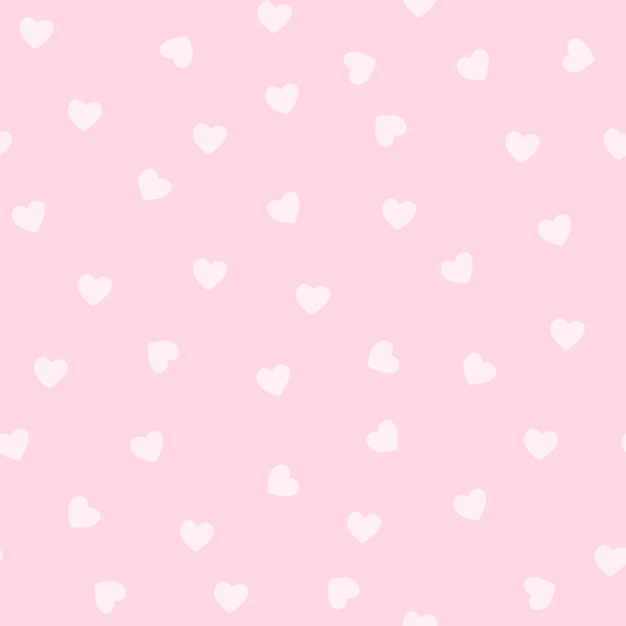 Pastel Pink Background Hearts gambar ke 5