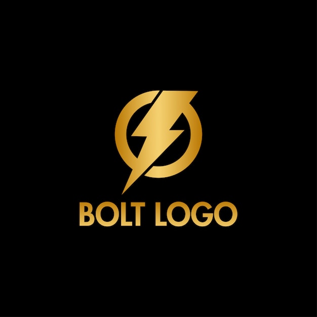 Lightning bolt logo | Premium Vector