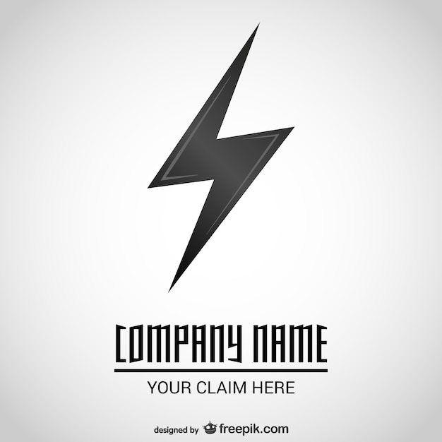 Download Free Lightning Logo Free Vector Use our free logo maker to create a logo and build your brand. Put your logo on business cards, promotional products, or your website for brand visibility.