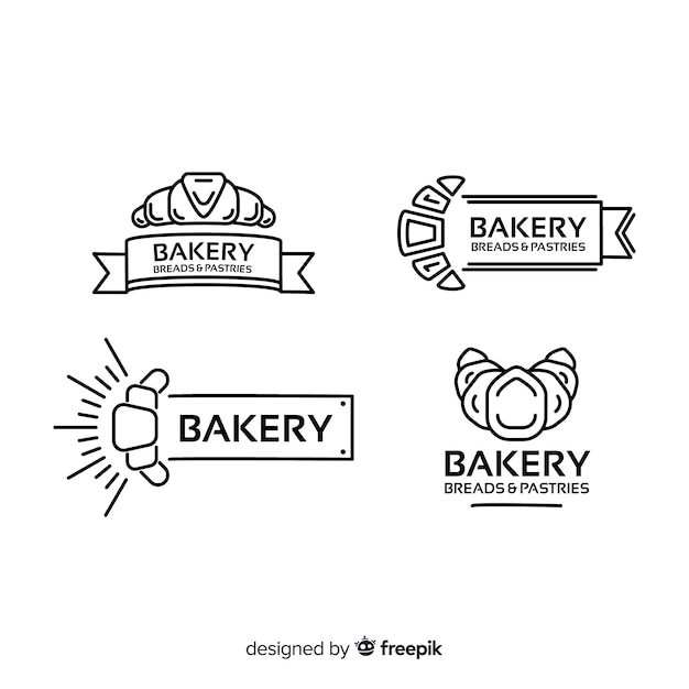Download Free Line Art Bakery Logo Template Free Vector Use our free logo maker to create a logo and build your brand. Put your logo on business cards, promotional products, or your website for brand visibility.