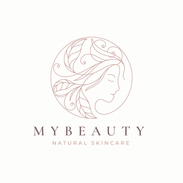 Download Free Line Art Floral Women Logo Design Premium Vector Use our free logo maker to create a logo and build your brand. Put your logo on business cards, promotional products, or your website for brand visibility.