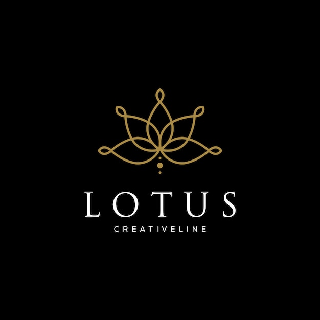 Download Free Line Art Lotus Logo Designs Logo For Beauty Spa Salon Cosmetics Use our free logo maker to create a logo and build your brand. Put your logo on business cards, promotional products, or your website for brand visibility.