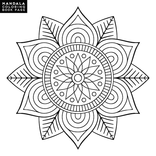 Download Lineal mandala design | Premium Vector