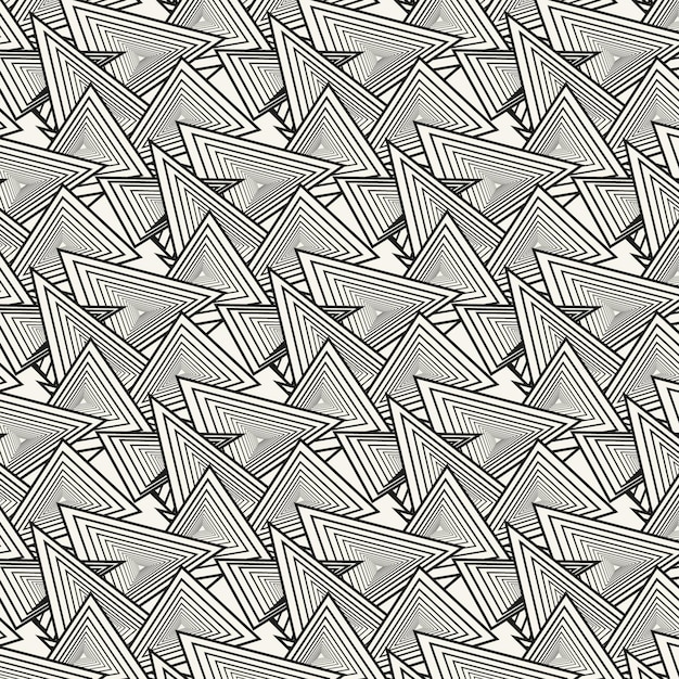 Premium Vector | Linear flat abstract lines pattern