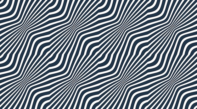 Premium Vector | Lined seamless minimalistic pattern with optical ...