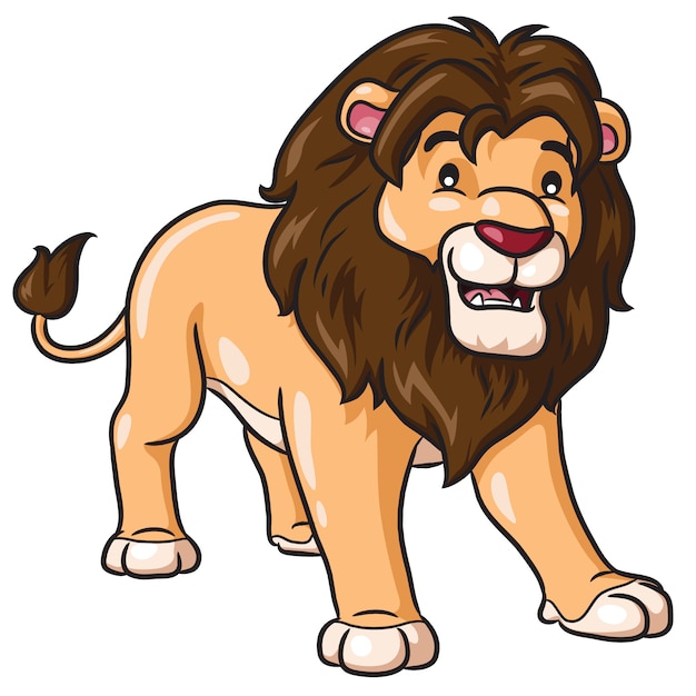 Free Free Lion Cartoon Svg 768 SVG PNG EPS DXF File