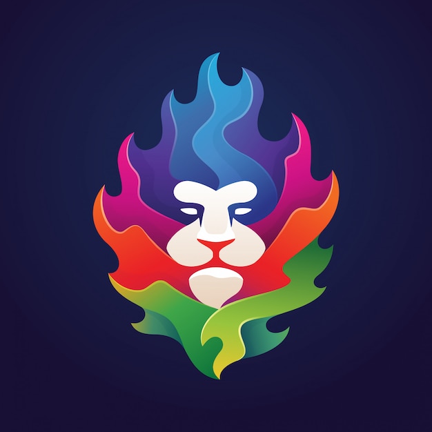 Download Free Lion Color Fire Logo Premium Vector Use our free logo maker to create a logo and build your brand. Put your logo on business cards, promotional products, or your website for brand visibility.