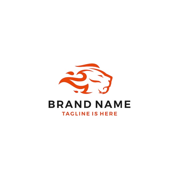 Download Free Lion Fire Flame Head Logo Vector Icon Template Illustration Use our free logo maker to create a logo and build your brand. Put your logo on business cards, promotional products, or your website for brand visibility.