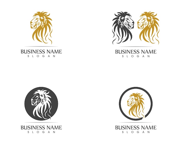 Download Free Lion Head Logo Template Premium Vector Use our free logo maker to create a logo and build your brand. Put your logo on business cards, promotional products, or your website for brand visibility.