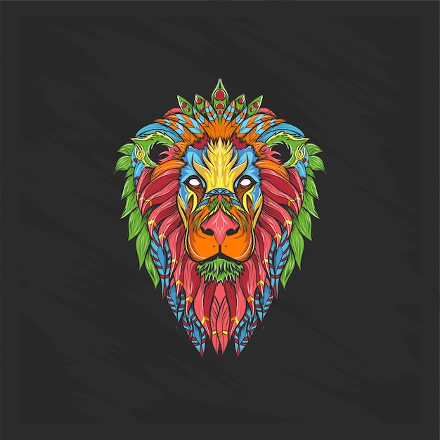 Free Free 335 Half Lion Head Svg SVG PNG EPS DXF File