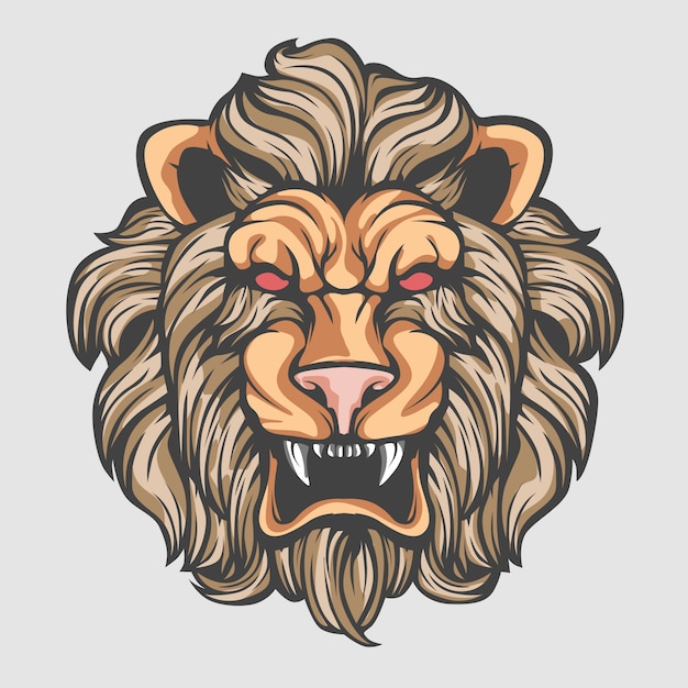lion head vector free download lion head vector free download