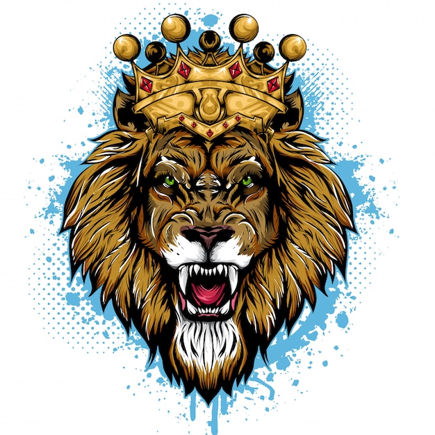 Download Golden Lion King Logo Png PSD - Free PSD Mockup Templates