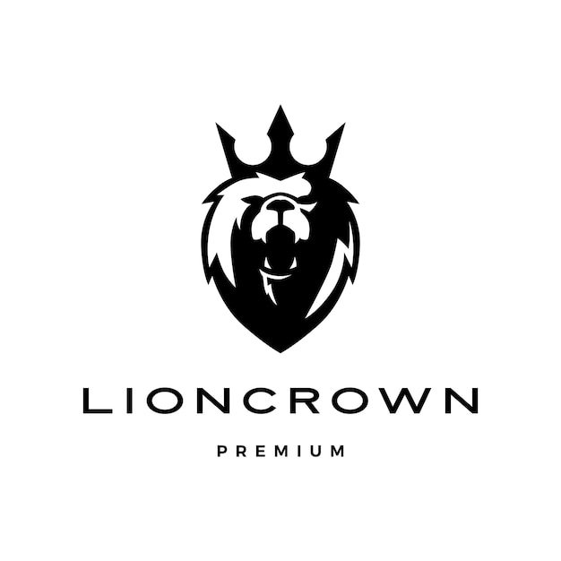 Download Free Lion King Crown Head Logo Template Icon Premium Vector Use our free logo maker to create a logo and build your brand. Put your logo on business cards, promotional products, or your website for brand visibility.