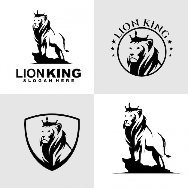 Download Free Lion King Logo Premium Vector Use our free logo maker to create a logo and build your brand. Put your logo on business cards, promotional products, or your website for brand visibility.
