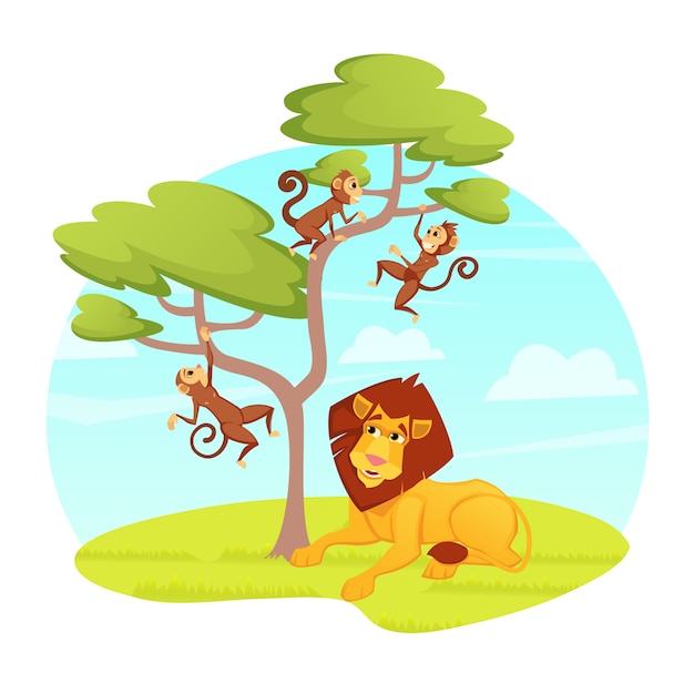 Free Free 223 Lion King Tree Svg SVG PNG EPS DXF File