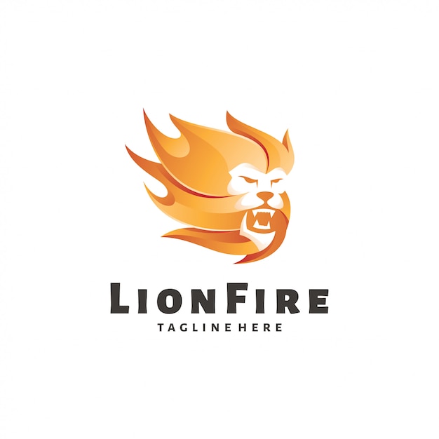 Download Free Lion Leo And Fire Flame Logo Premium Vector Use our free logo maker to create a logo and build your brand. Put your logo on business cards, promotional products, or your website for brand visibility.