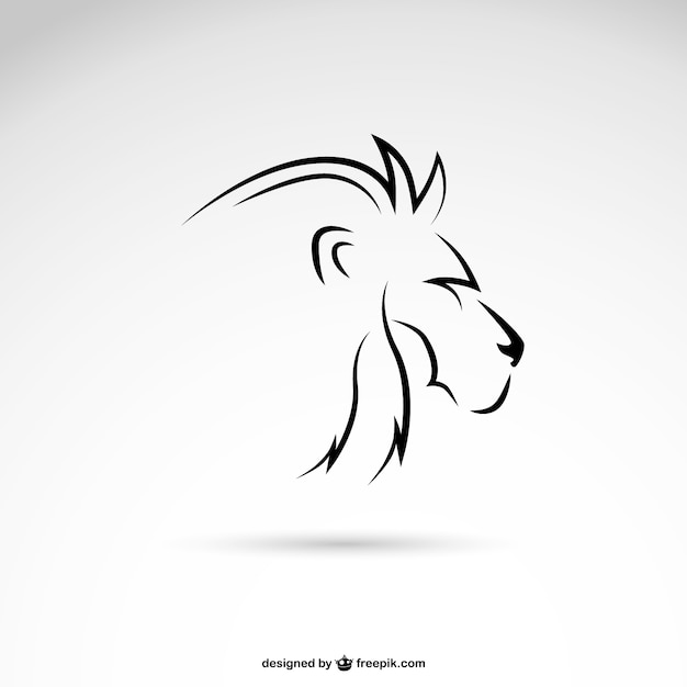 free download vector clipart lion - photo #35