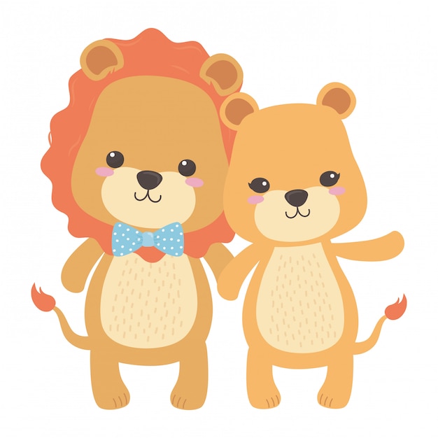 Free Free 121 Lion And Lioness Svg SVG PNG EPS DXF File