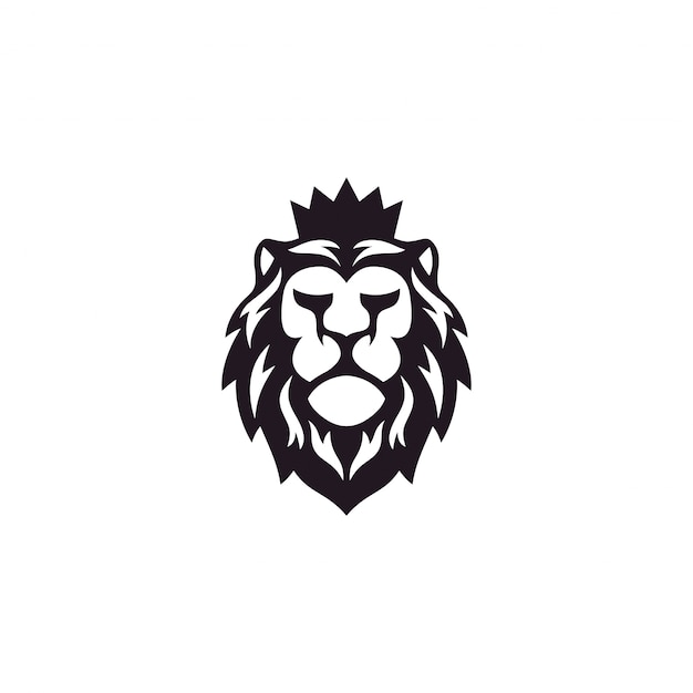 Download Lion logo design inspiration awesome Vector | Premium Download