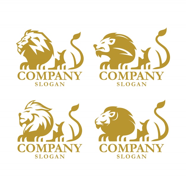 Download Free Lion Logo Design Premium Vector Use our free logo maker to create a logo and build your brand. Put your logo on business cards, promotional products, or your website for brand visibility.