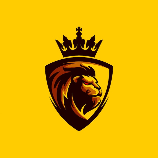 Premium Vector | Lion logo design
