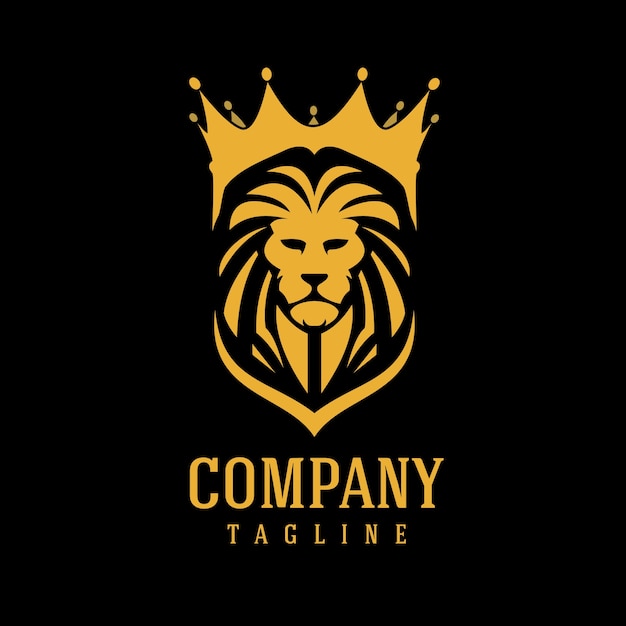 Premium Vector | Lion logo template
