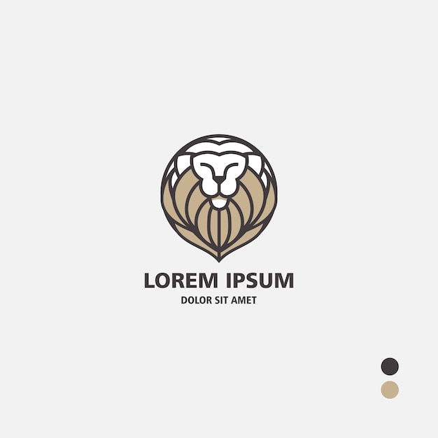 Download Free Lion Logo Template Premium Vector Use our free logo maker to create a logo and build your brand. Put your logo on business cards, promotional products, or your website for brand visibility.