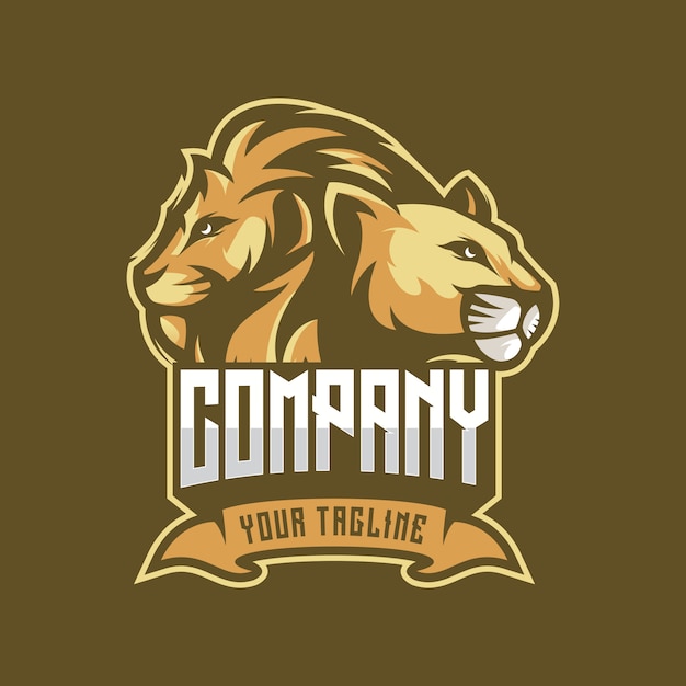 Download Free Lion Logo Template Premium Vector Use our free logo maker to create a logo and build your brand. Put your logo on business cards, promotional products, or your website for brand visibility.