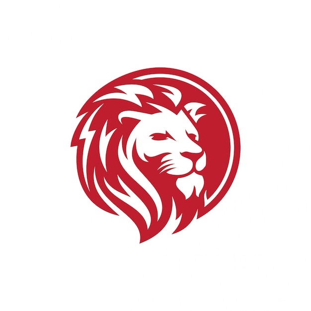 Premium Vector | Lion logo vector template