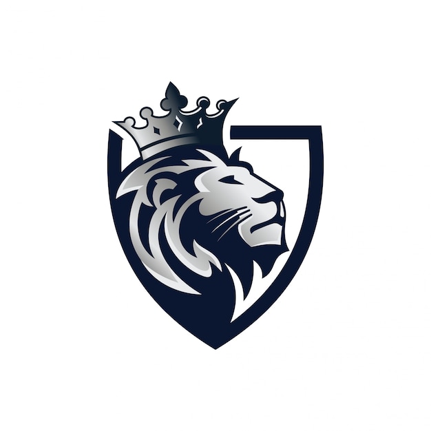 Lion logo vector template Vector | Premium Download