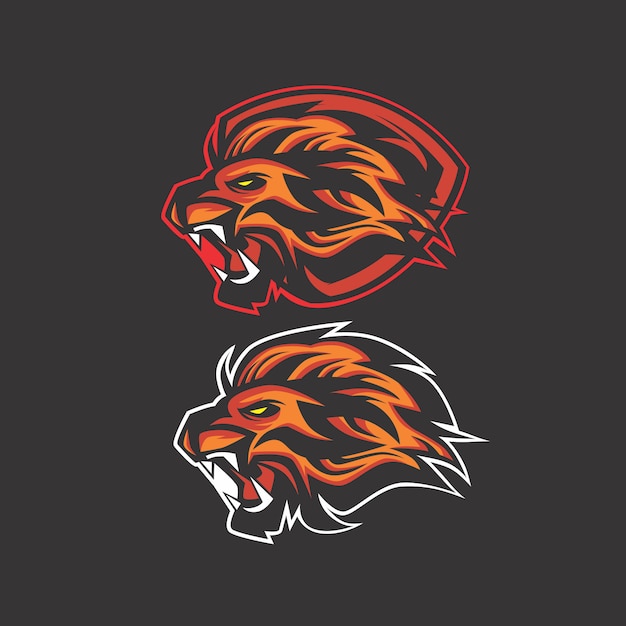 Premium Vector | Lion logo