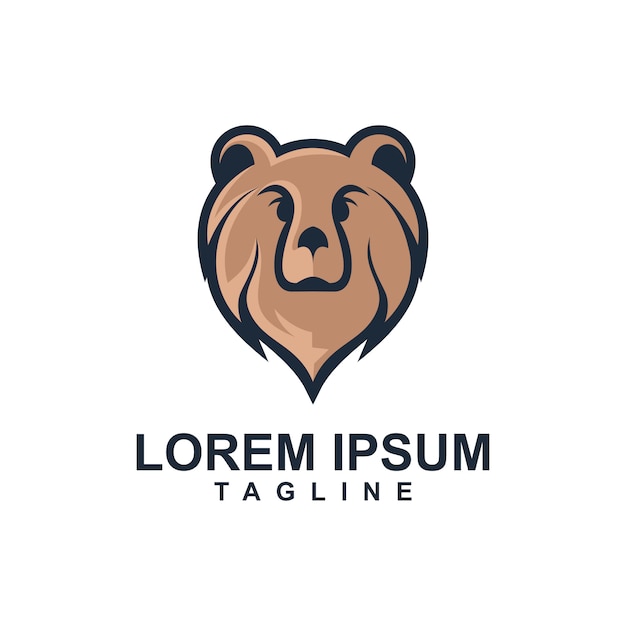 Lion mascot logo template Vector | Premium Download