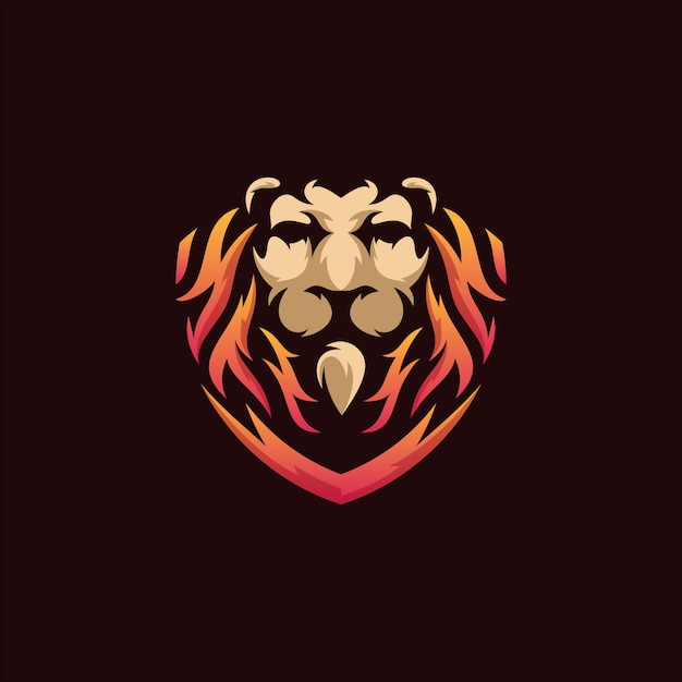 Download Free Lion Shield Logo Illustration Premium Vector Use our free logo maker to create a logo and build your brand. Put your logo on business cards, promotional products, or your website for brand visibility.